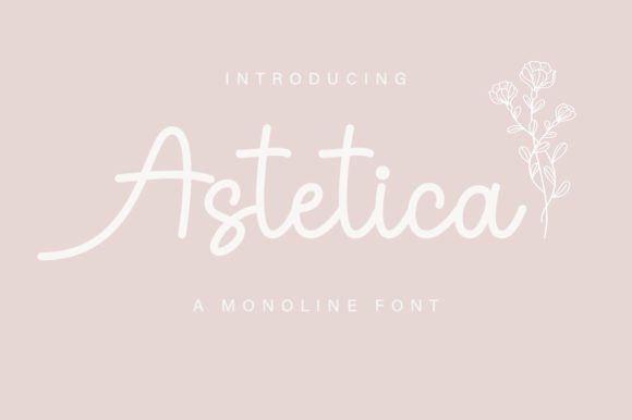 Astetica: Elegant Script Font