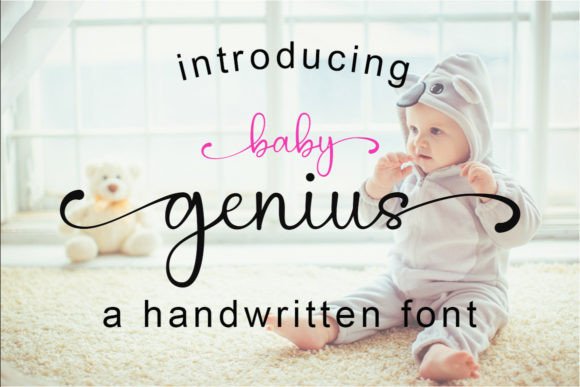 Baby Genius Font for Creative Projects
