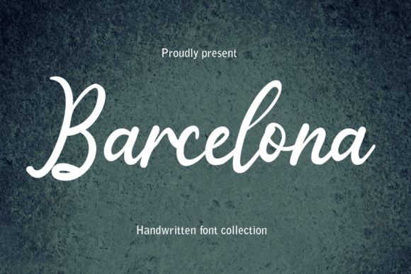 Barcelona: A Handwritten Font That Wins Hearts