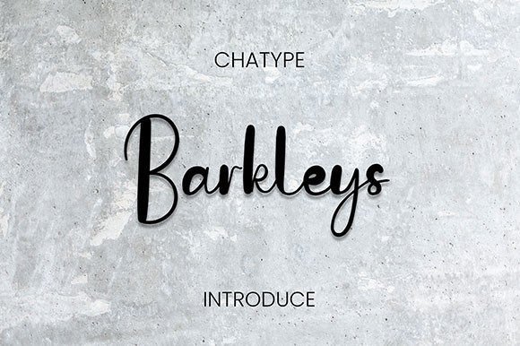 Barkleys Font Review