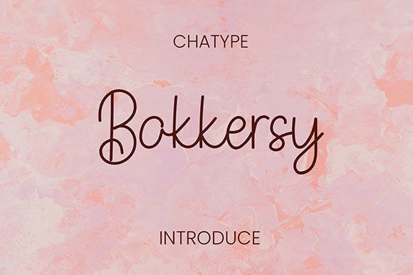 Bokkersy Font for Business