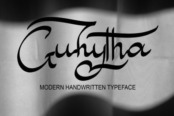 Guhytha: A Handwritten Font for Digital Marketing