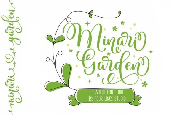 Minari Garden Duo: A Font for Creative Projects