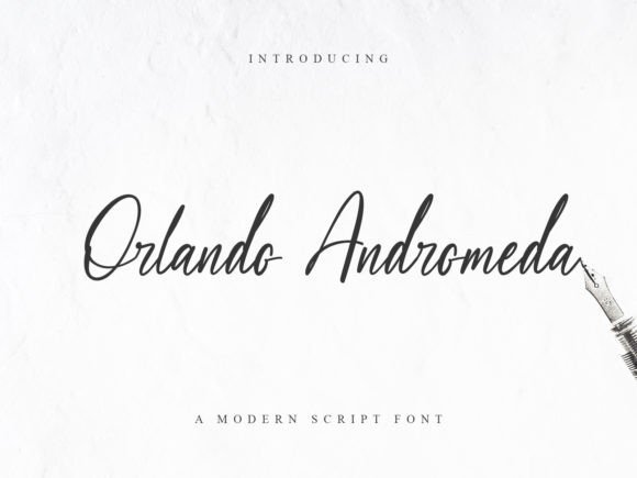 Orlando Andromeda: A Script Font for Creative Projects