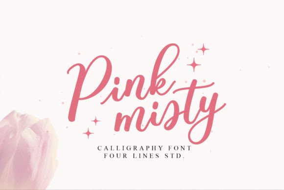 Pink Misty: A Bold Script for Web Design