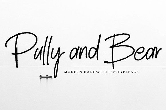 Pully and Bear Font Review
