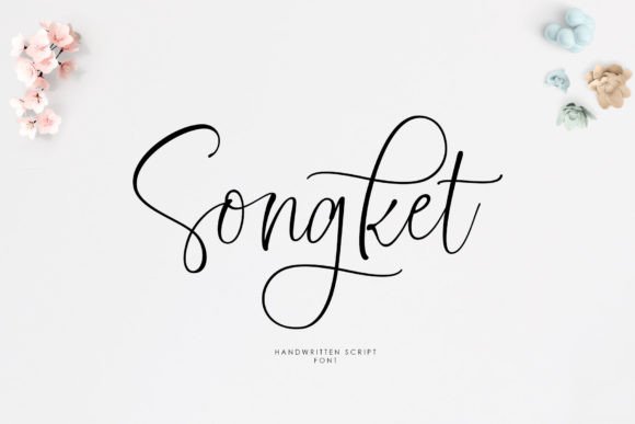 Songket: A Dazzling Script Font