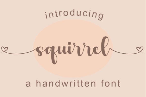Squirrel: A Font That Captivates
