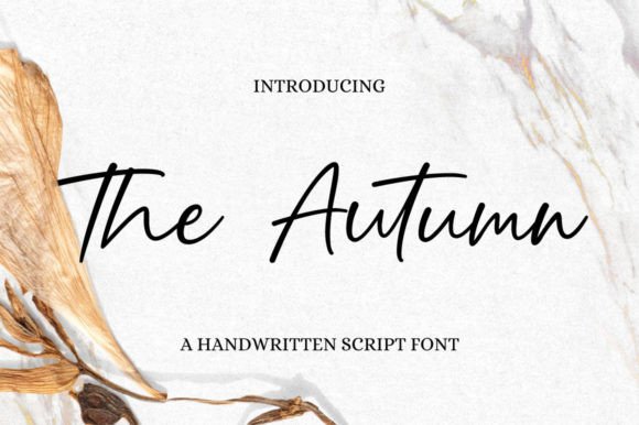 The Autumn: A Font That Speaks Volumes